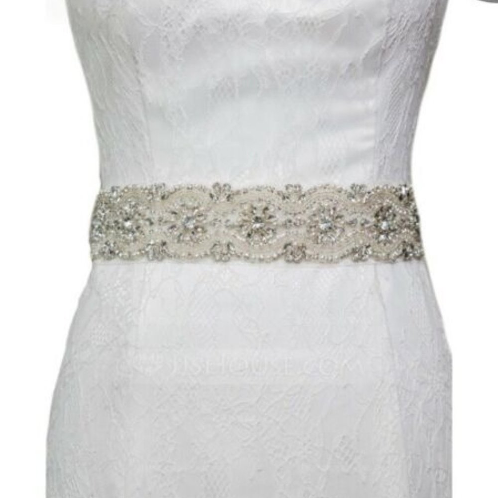 Wedding dress sash belt - NWT